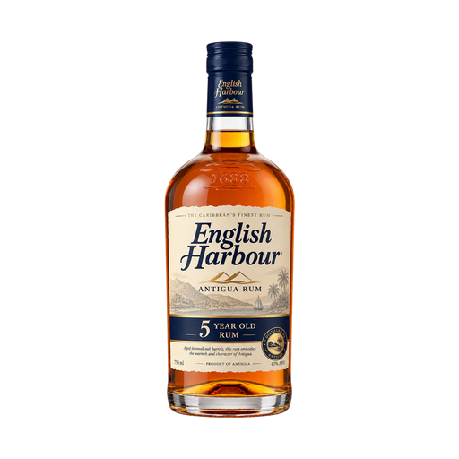 English Harbour 5 Year Old Rum — app catalog bottle illustration