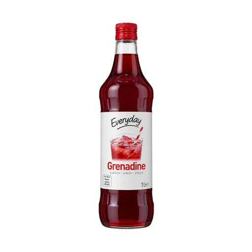 Everyday Grenadine — app catalog bottle illustration