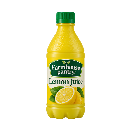 Farmhouse pantry Lemon juice — app catalog bottle illustration