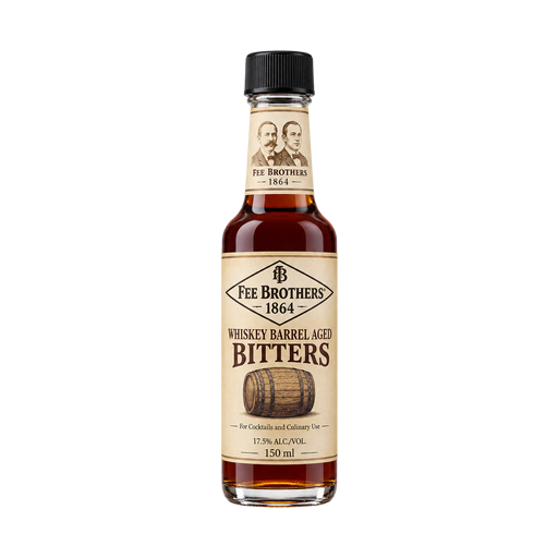 Fee Brothers Whiskey Barrel Aged Bitters — app catalog bottle illustration