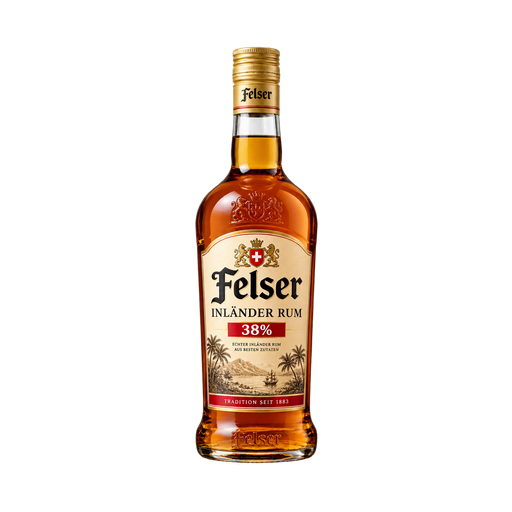 Felser Inländer Rum 38% — app catalog bottle illustration