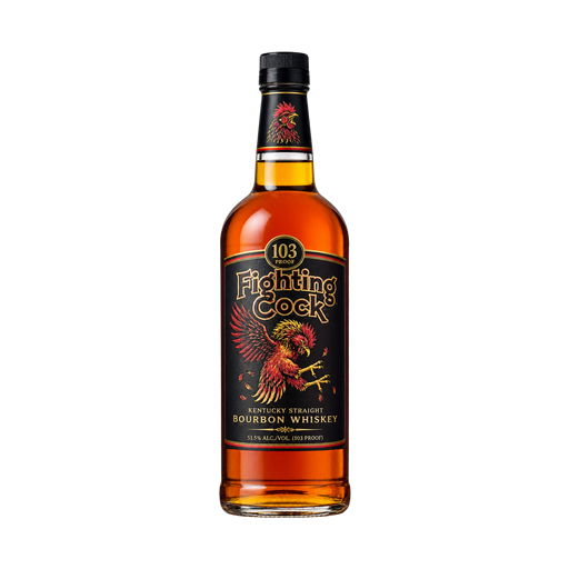 Fighting Cock 103 Bourbon — app catalog bottle illustration