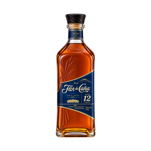 Flor de Caña Rhum — app catalog bottle illustration