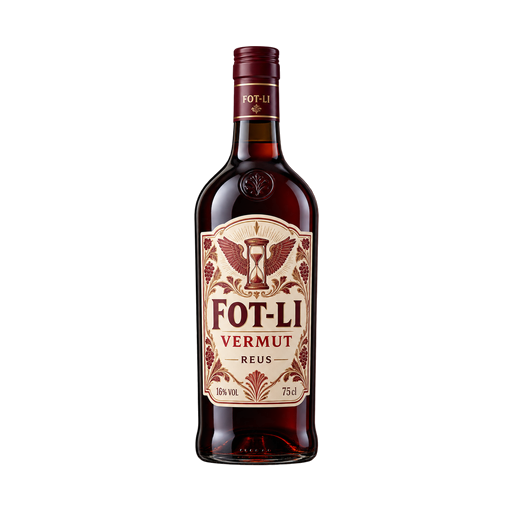 Fot-Li Vermut Rojo — app catalog bottle illustration