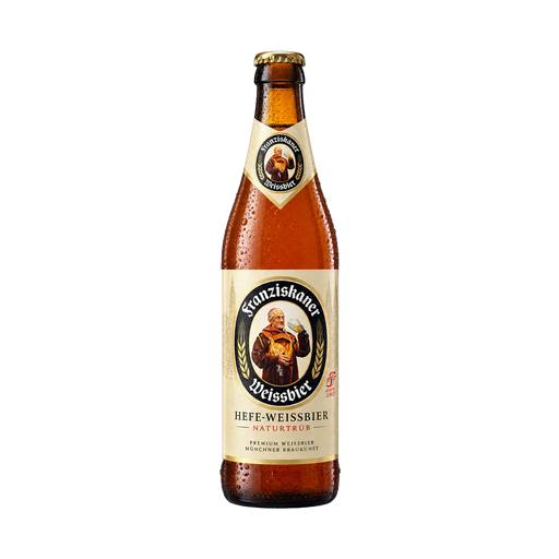 Franziskaner Weissbier — app catalog bottle illustration