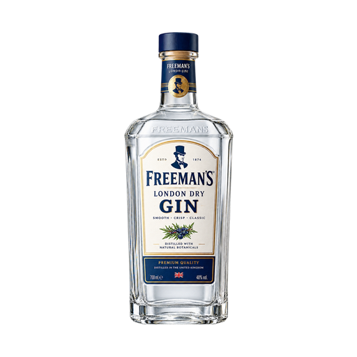 Freeman's London Dry Gin — app catalog bottle illustration
