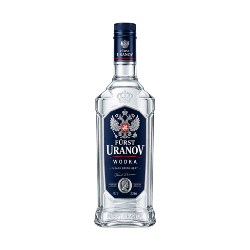 Fürst Uranov Fürst Uranow Wodka — app catalog bottle illustration