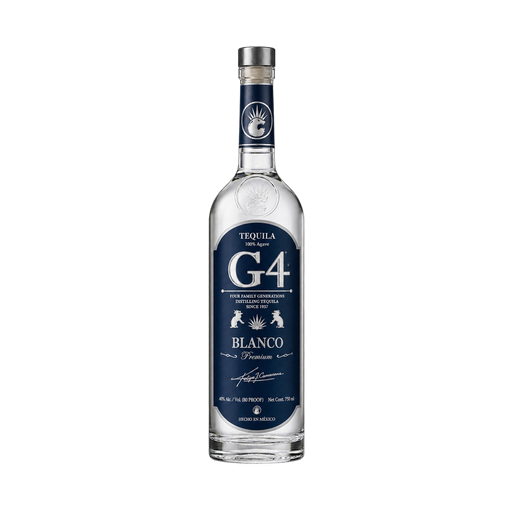 G4 Tequila Blanco — app catalog bottle illustration