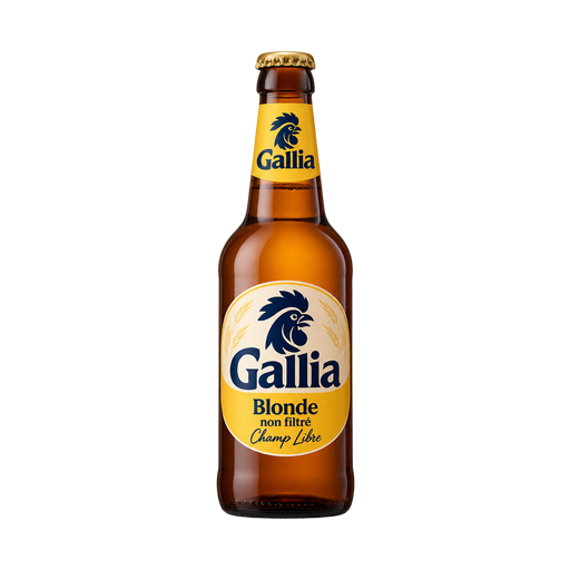 Gallia Blonde non filtré Champ Libre — app catalog bottle illustration