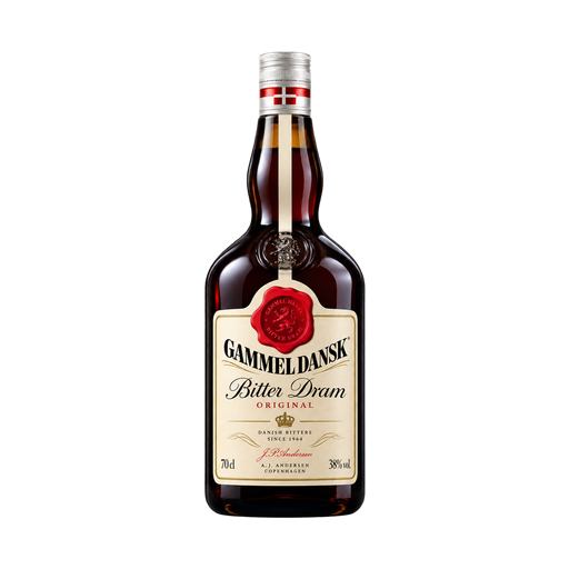 Gammel Dansk Bitter Dram — app catalog bottle illustration