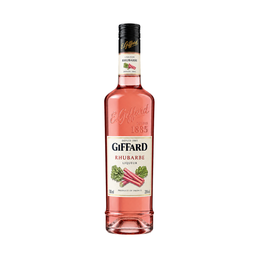 Giffard Rhubarbe Liqueur — app catalog bottle illustration