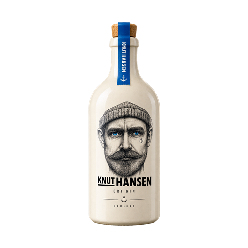 Gin - Knut Hansen Dry Gin — app catalog bottle illustration