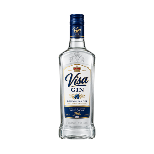 Visa Gin — app catalog bottle illustration
