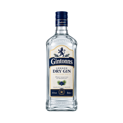 Gintonns London Dry Gin 37,5% — app catalog bottle illustration