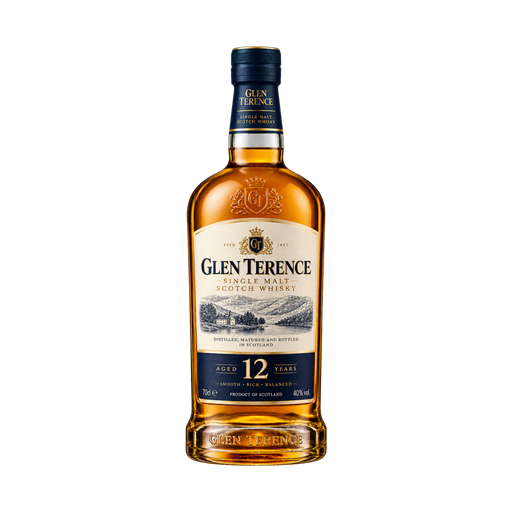 Glen Terence Scotch whisky pur malt — app catalog bottle illustration