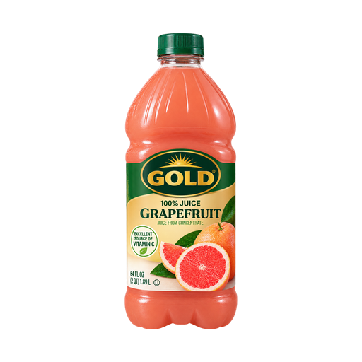 Golden grapefruit juice — app catalog bottle illustration