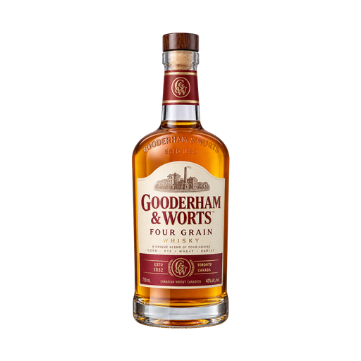 Gooderham & Worts Four Grain Whisky — app catalog bottle illustration