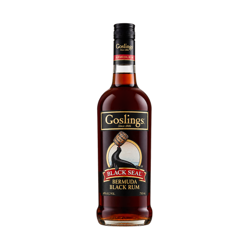 Goslings Black Seal Rum — app catalog bottle illustration