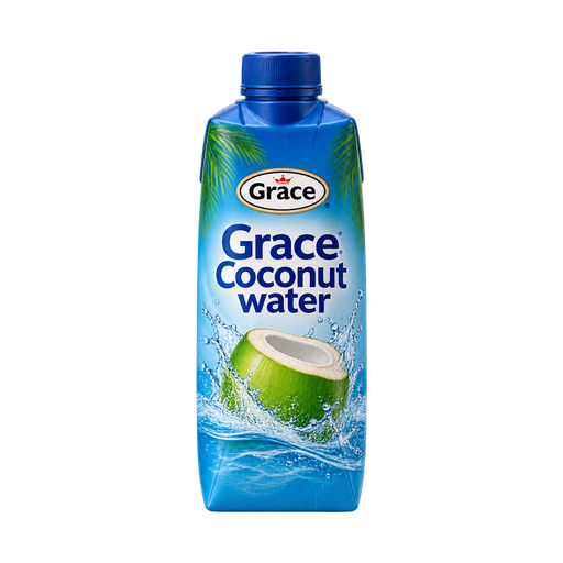 Grace Coconut water — app catalog bottle illustration