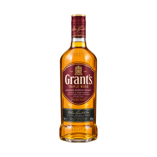 Grant's Triple Wood Blended Scotch Whisky — app catalog bottle illustration