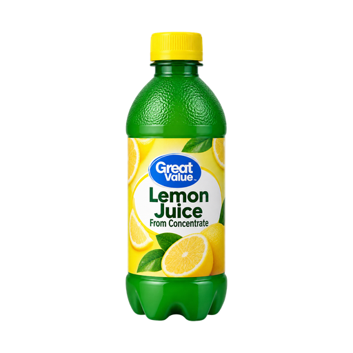 Great Value Lemon Juice From Concentrate — app catalog bottle illustration