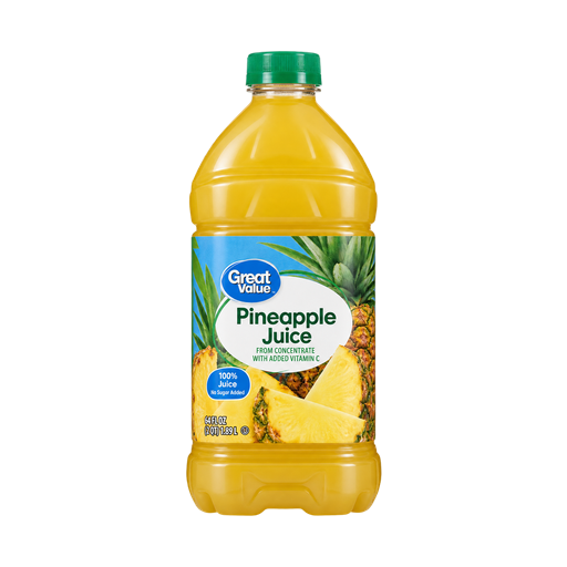 Great Value Pineapple Juice — app catalog bottle illustration
