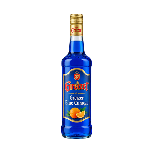 Greizer Blue Curaçao — app catalog bottle illustration