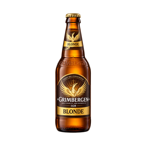 Grimbergen Blonde — app catalog bottle illustration