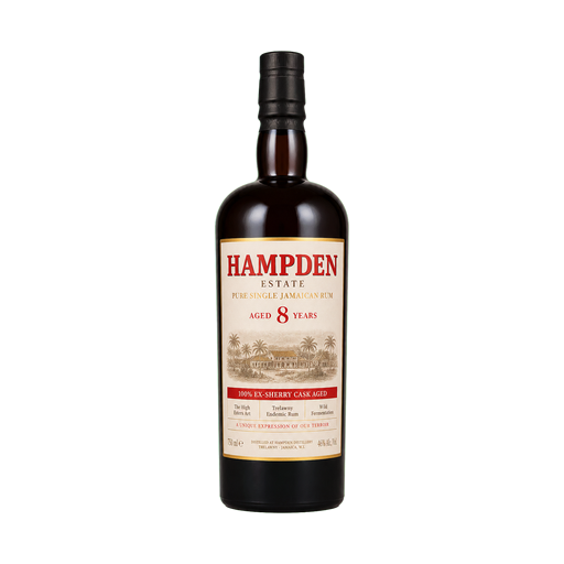 Hampden Estate 8 Year Old Rum — app catalog bottle illustration