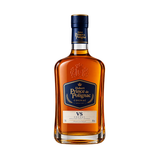 Hubert Prince de Polignac VS Cognac — app catalog bottle illustration