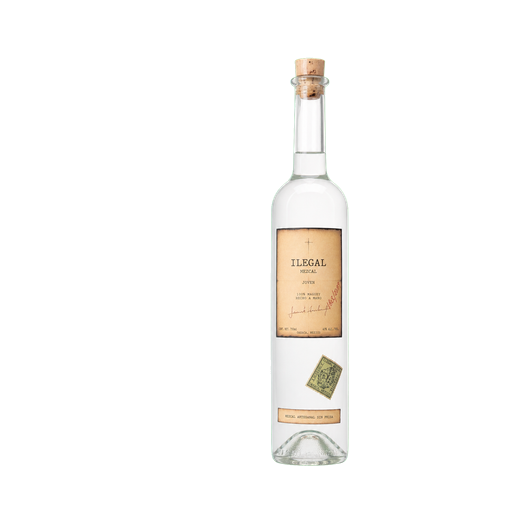 Ilegal Mezcal Joven — app catalog bottle illustration