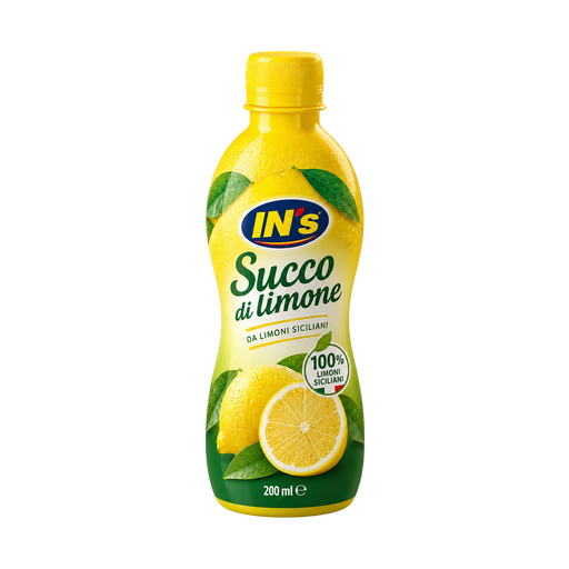 IN's Succo di limone — app catalog bottle illustration