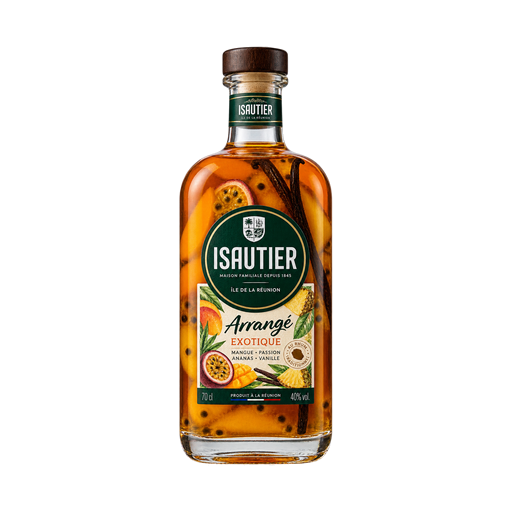Isautier Arrangé exotique — app catalog bottle illustration