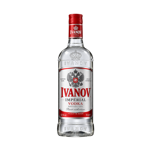 Ivanov impérial vodka — app catalog bottle illustration