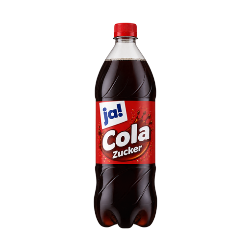 Ja! Cola Zucker — app catalog bottle illustration