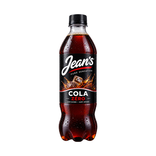 Jean's Pure sensation cola zéro — app catalog bottle illustration