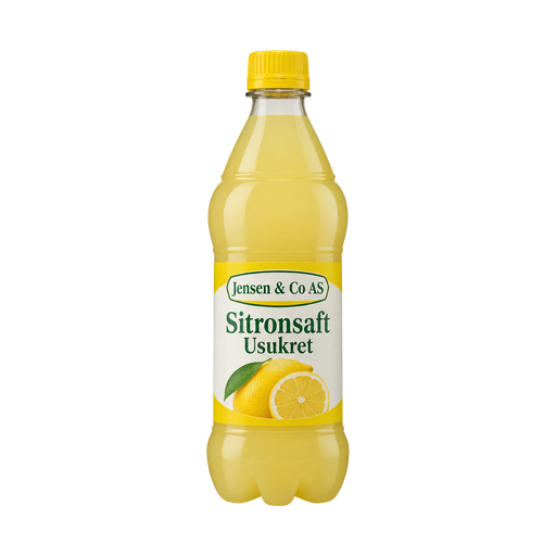 Jensen & Co AS Sitronsaft Usukret — app catalog bottle illustration