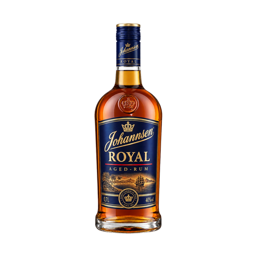 Johannsen Royal — app catalog bottle illustration