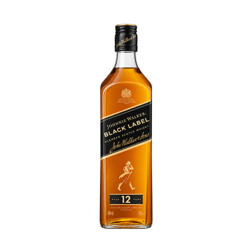 Johnnie Walker Black Label blended scotch whiskey — app catalog bottle illustration