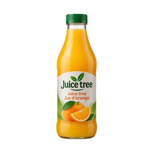 Juice tree Jus d’orange — app catalog bottle illustration
