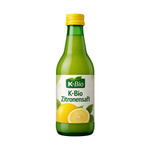 K-Bio Zitronensaft — app catalog bottle illustration