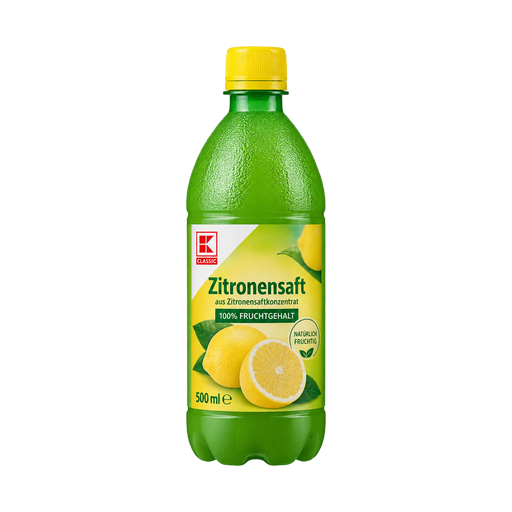 K-Classic Zitronensaft — app catalog bottle illustration