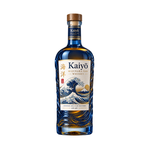 Kaiyō Mizunara Oak Whisky — app catalog bottle illustration