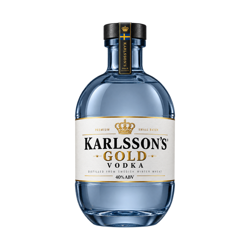 Karlsson's Gold Vodka — app catalog bottle illustration
