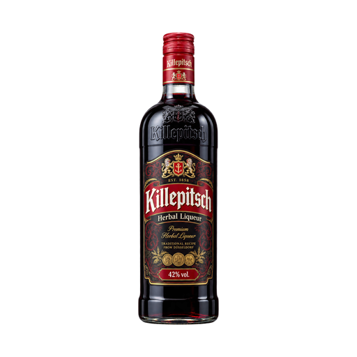Killepitsch Herbal Liqueur — app catalog bottle illustration