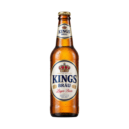 Kings Bräu — app catalog bottle illustration