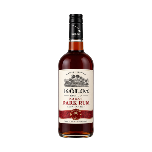 Kōloa Kaua'i Dark Rum — app catalog bottle illustration