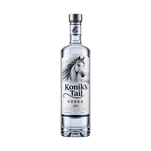 Konik's Tail Vodka — app catalog bottle illustration