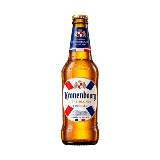 Kronenbourg Bière blonde — app catalog bottle illustration