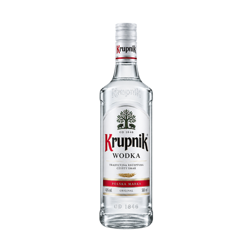 Krupnik Wodka — app catalog bottle illustration